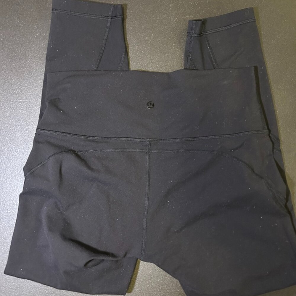 Lululemon Reveal 7/8 Tight *Digi Rain Graphite Grey, Size 10